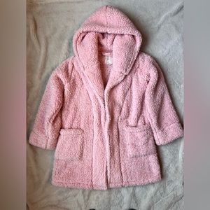 Jasmine & Ginger PInk Sherpa Robe Women Size Small